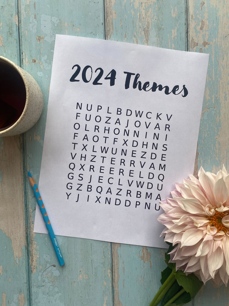 2024 Themes Word Search!