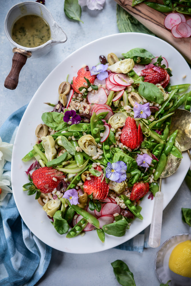 Taproot at Home :: Spring Farro Salad
