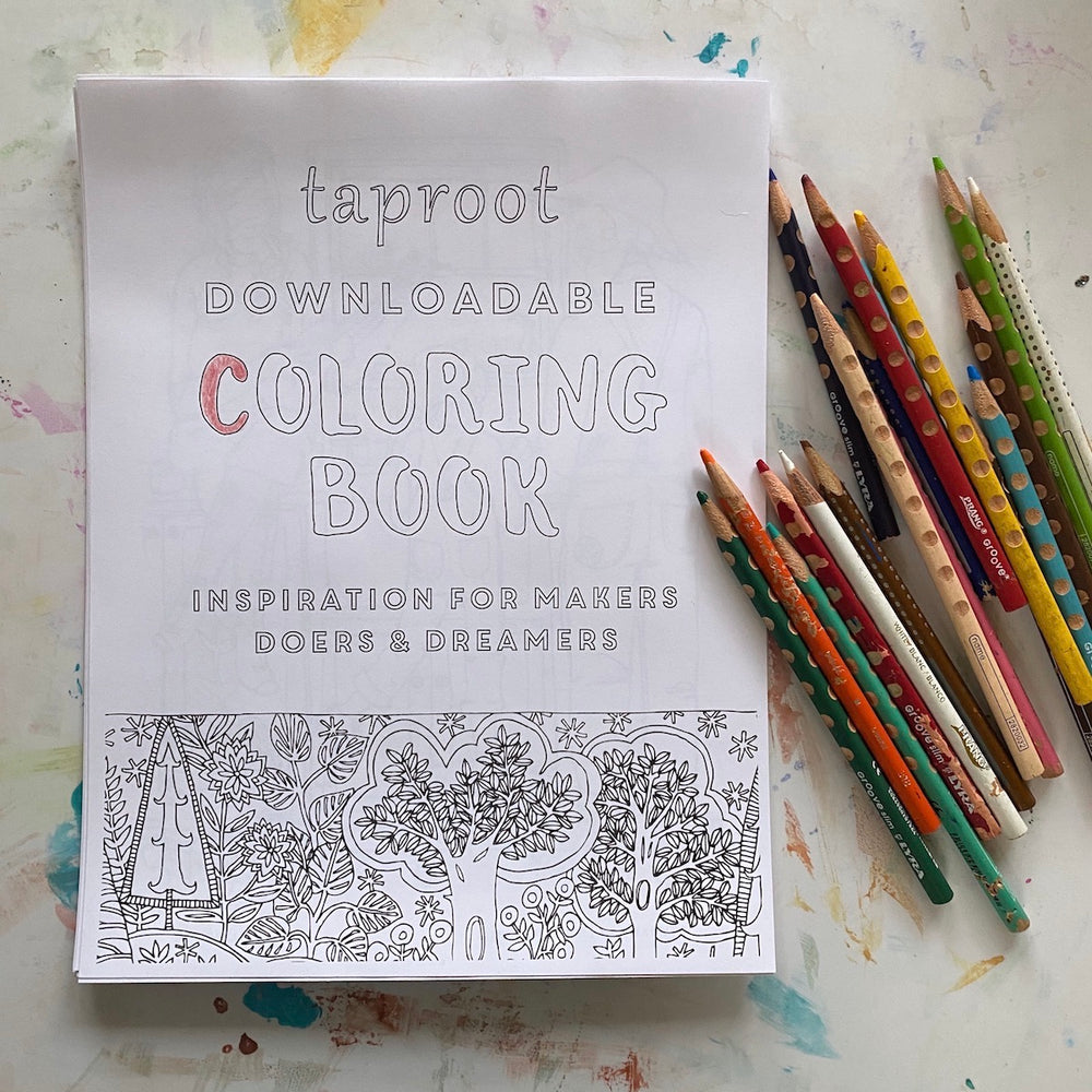 Taproot at Home :: Welcome + Downloadable Coloring Book