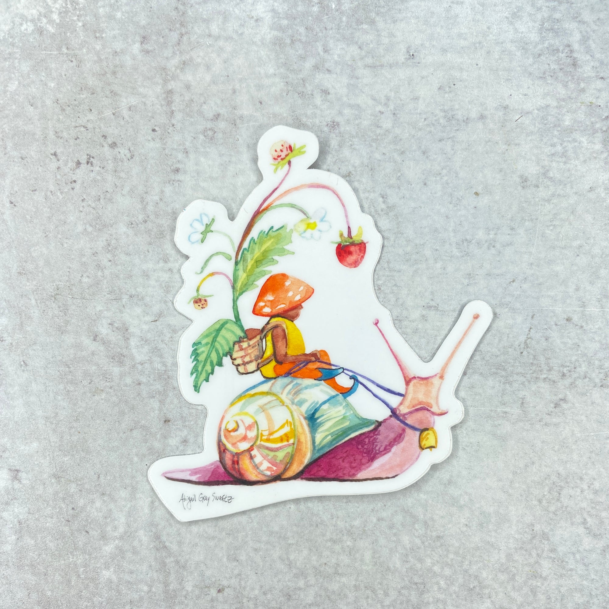 Sticker - Snail Gnome