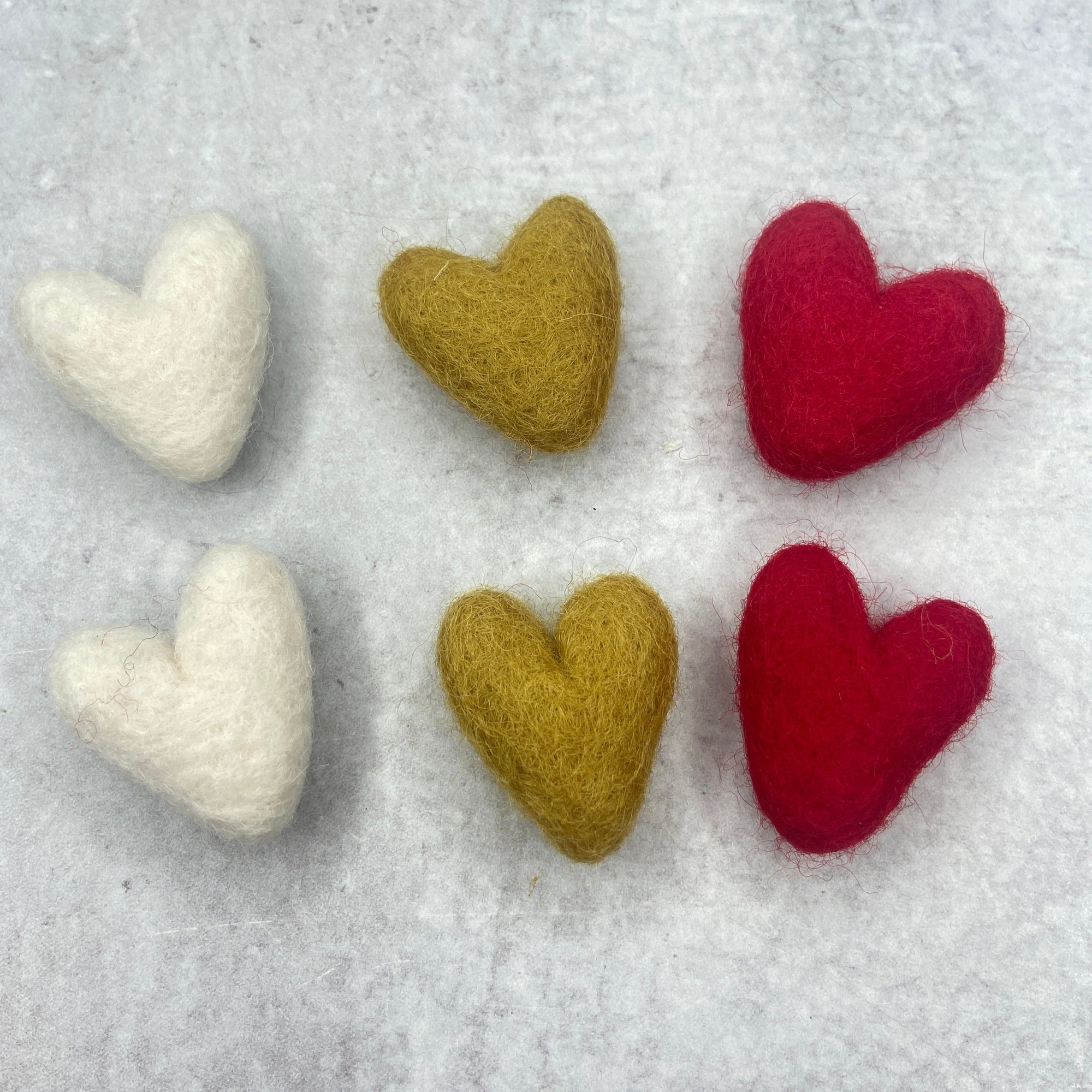 Felted Wool Mini Heart - Taproot Magazine