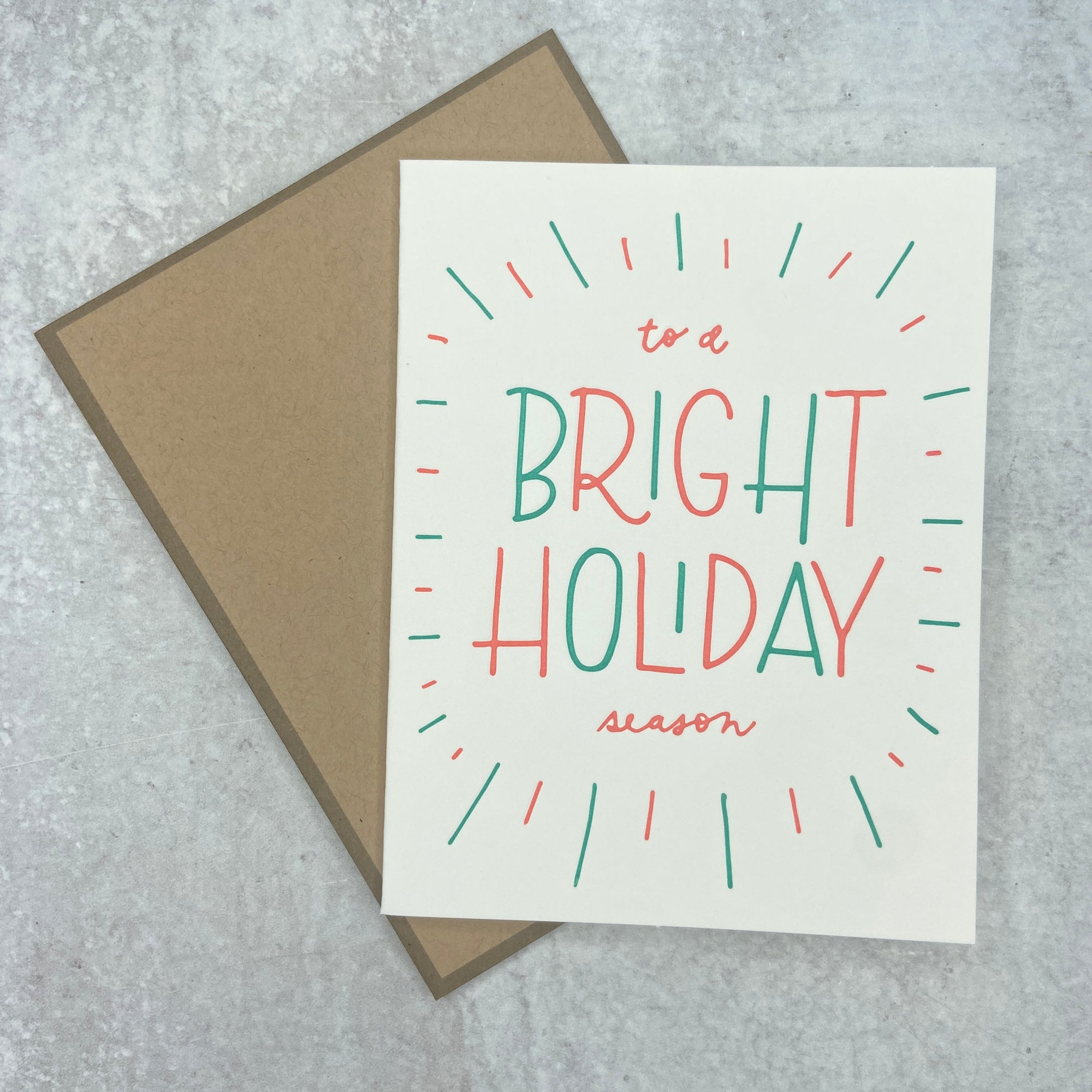 Bright Holiday Card