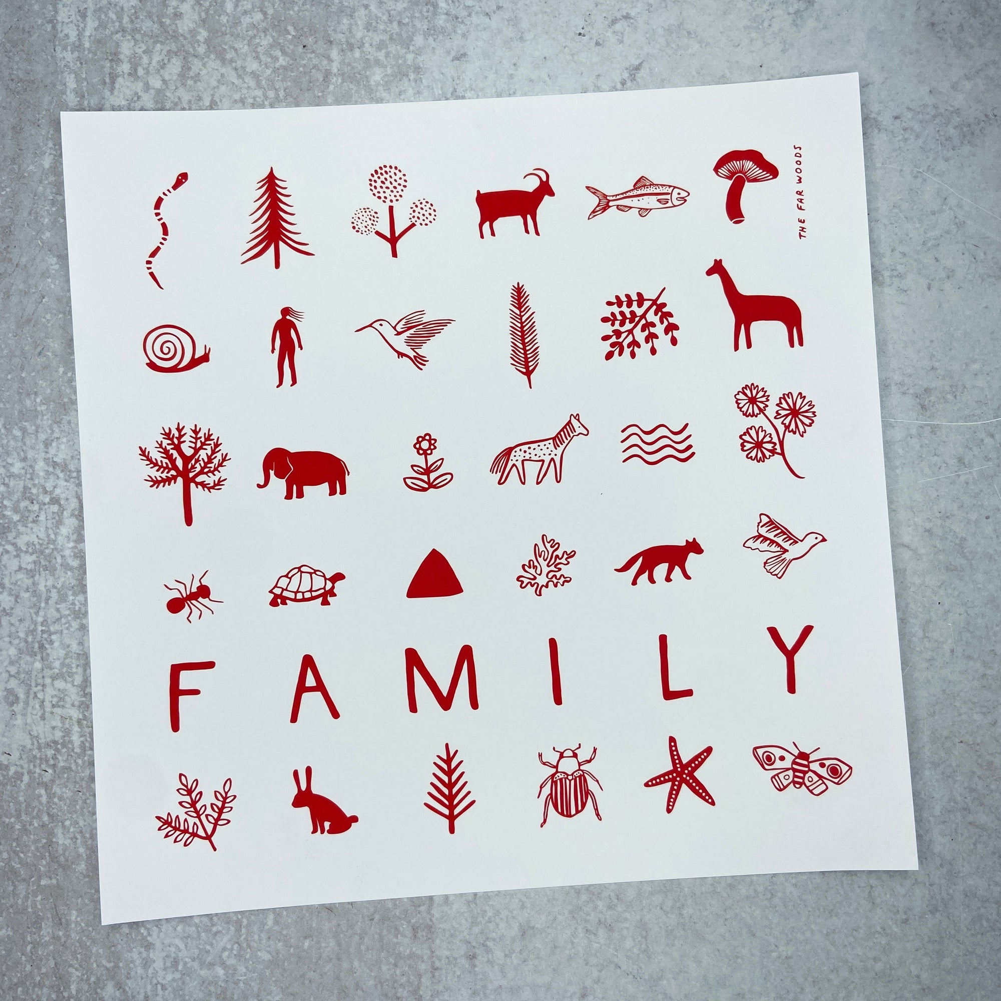 Family - Print