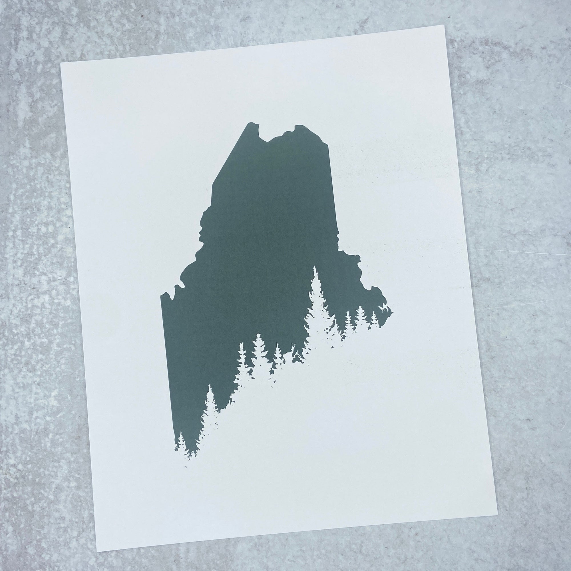 Pine Tree Coast - Print