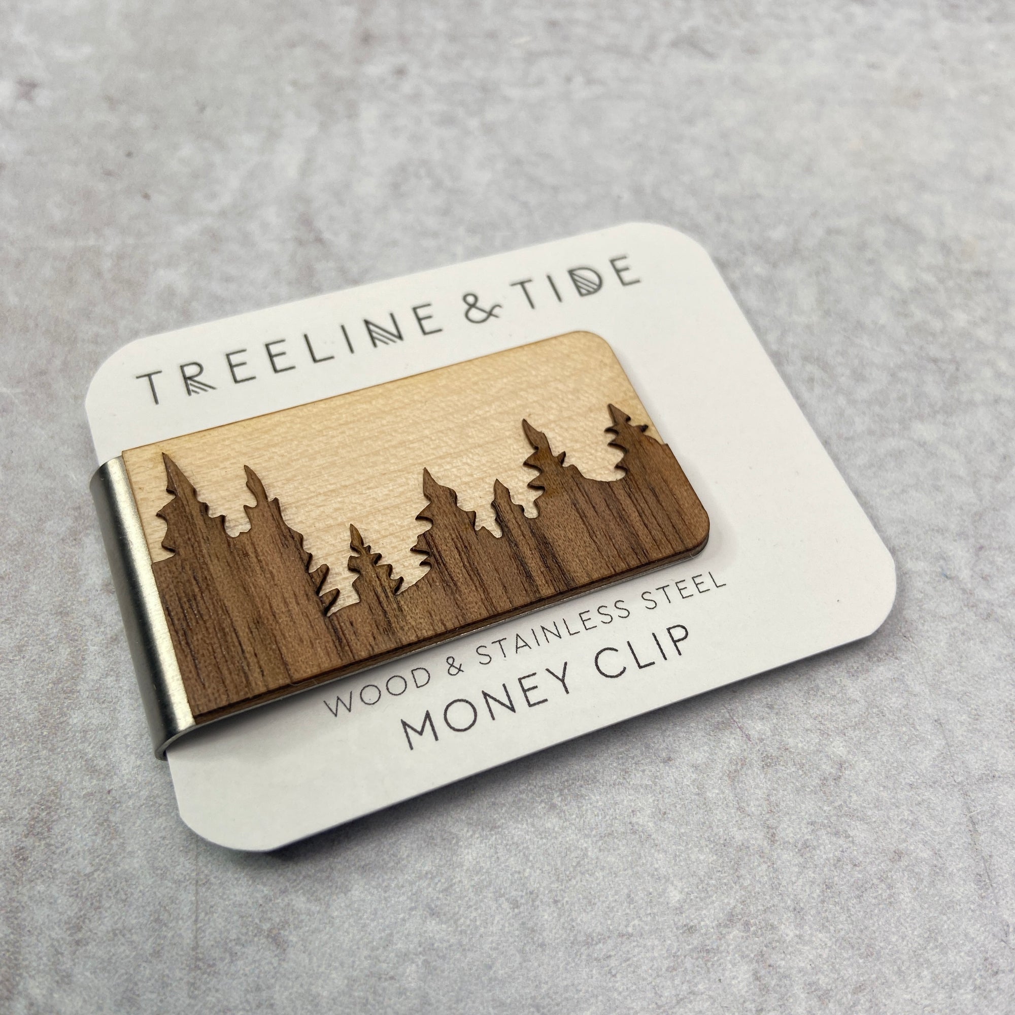 Forest Money Clip