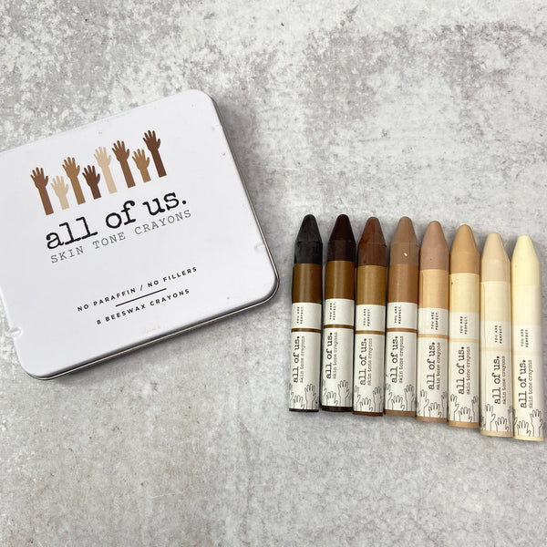 All of Us - Skin Tone Beeswax Crayons