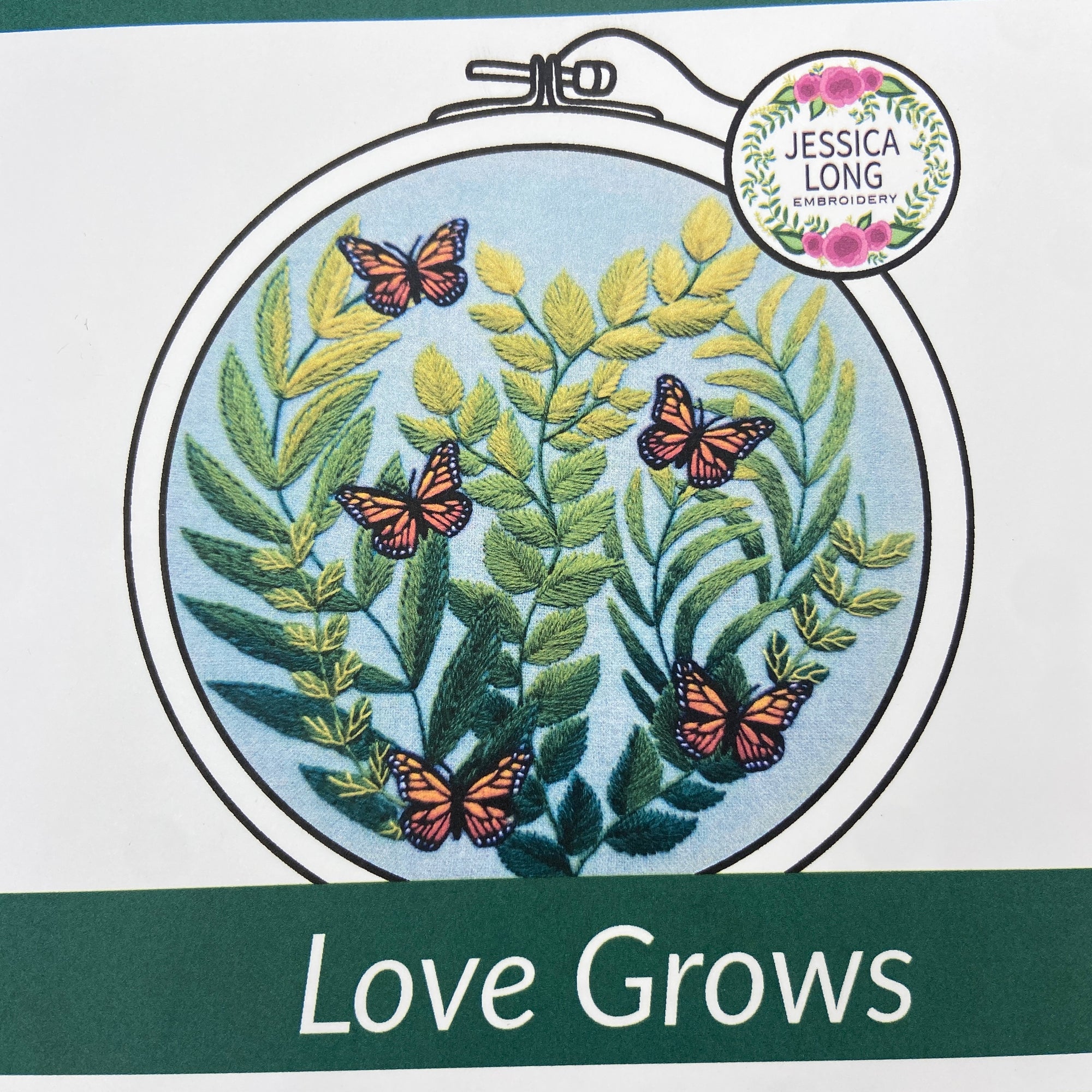 Embroidery Kit: Love Grows