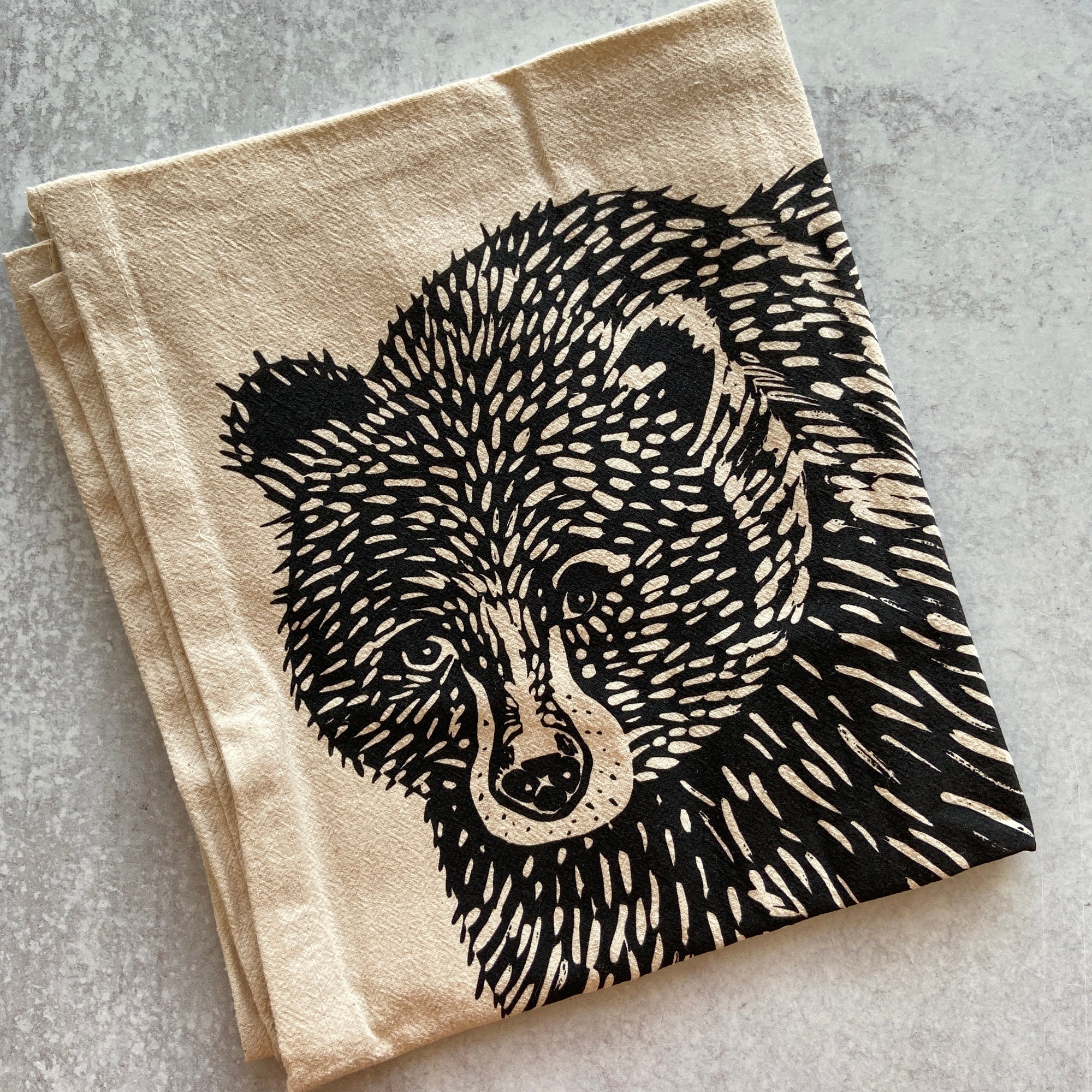 Tea Towel - Black Bear
