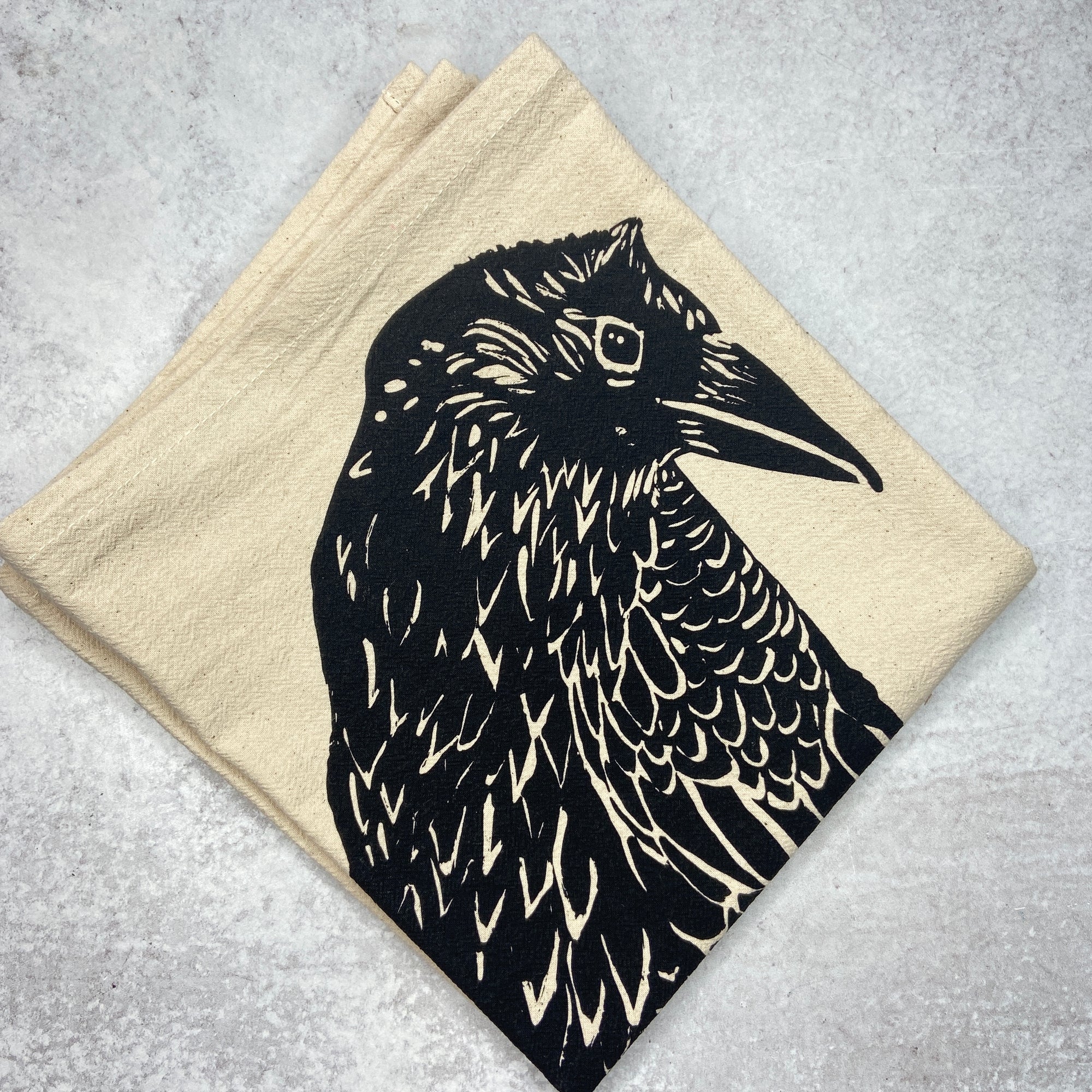 Tea Towel - Crow