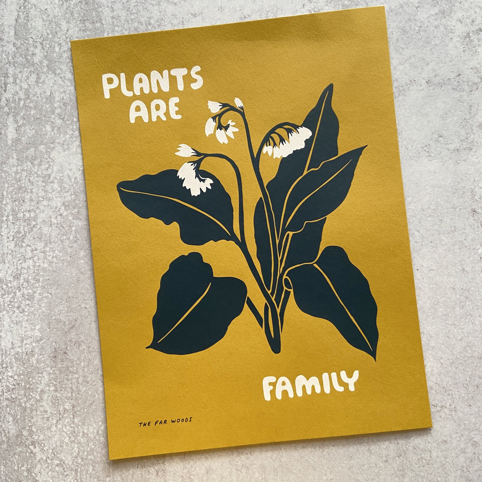 Plants are Family - Print
