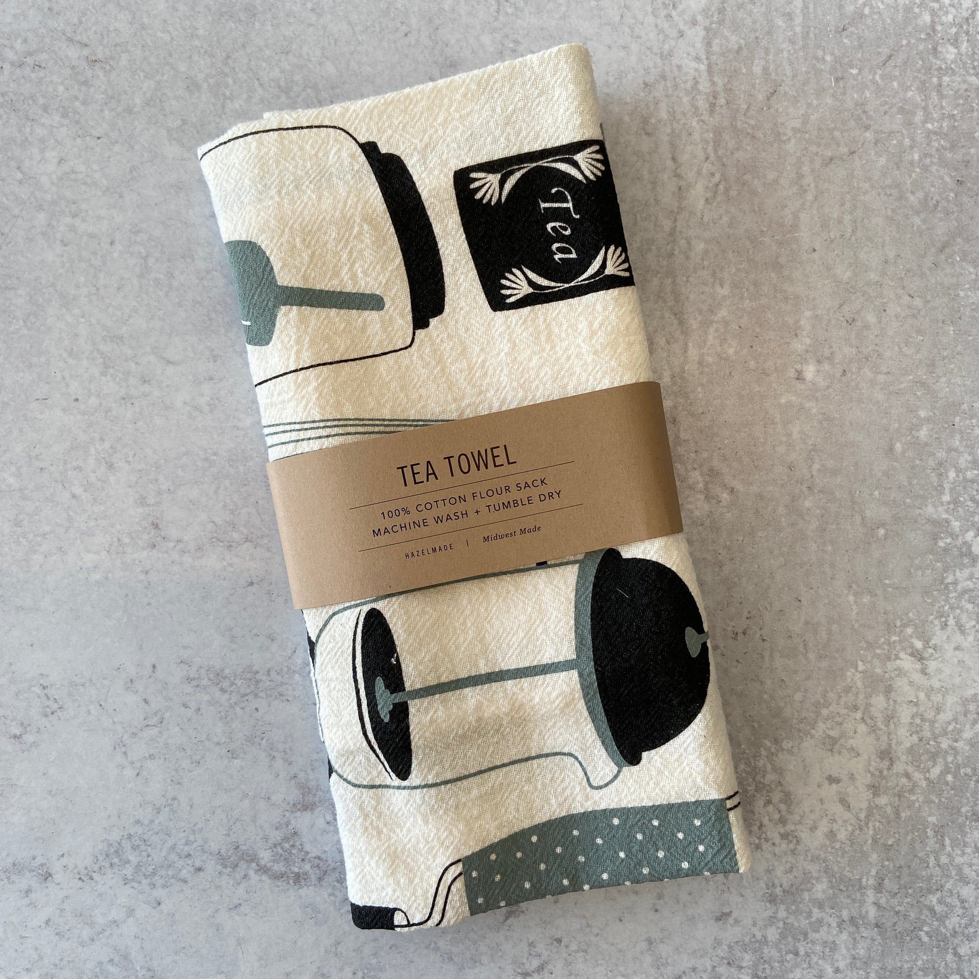 Tea Towel - Kitchen Utensils