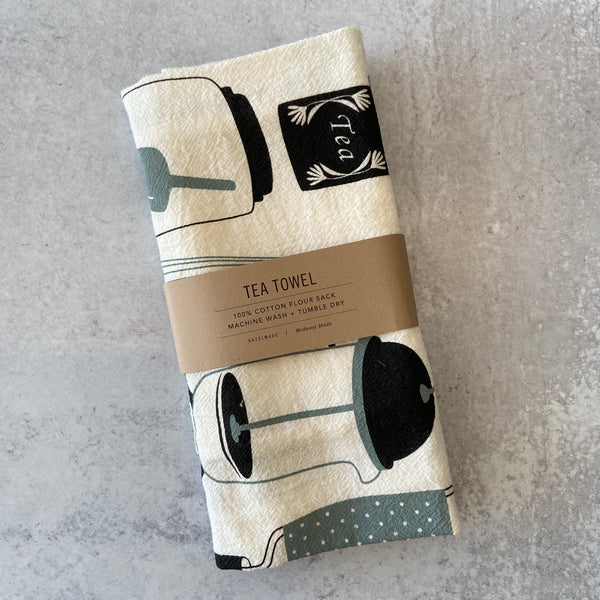 Tea Towel - Black Bear - Taproot Magazine
