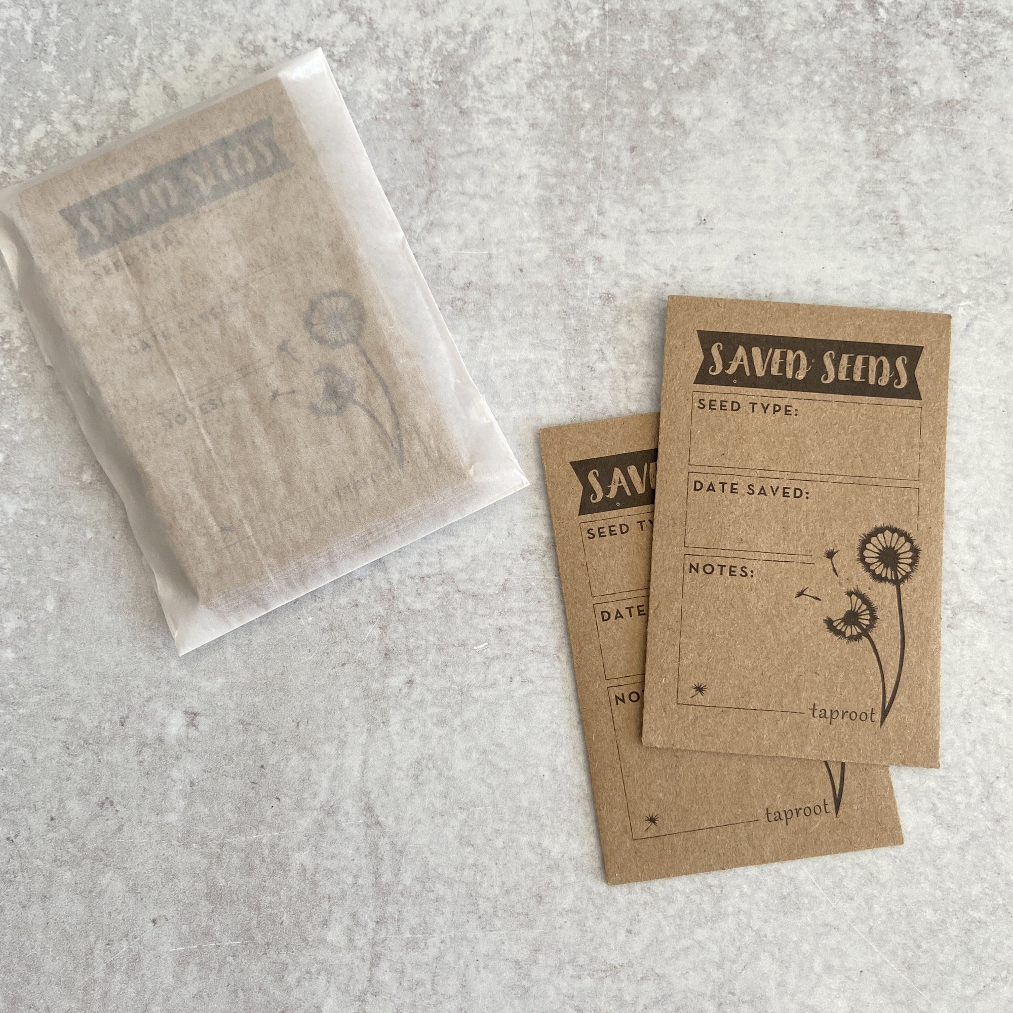Seed Saving Envelopes - Taproot Magazine