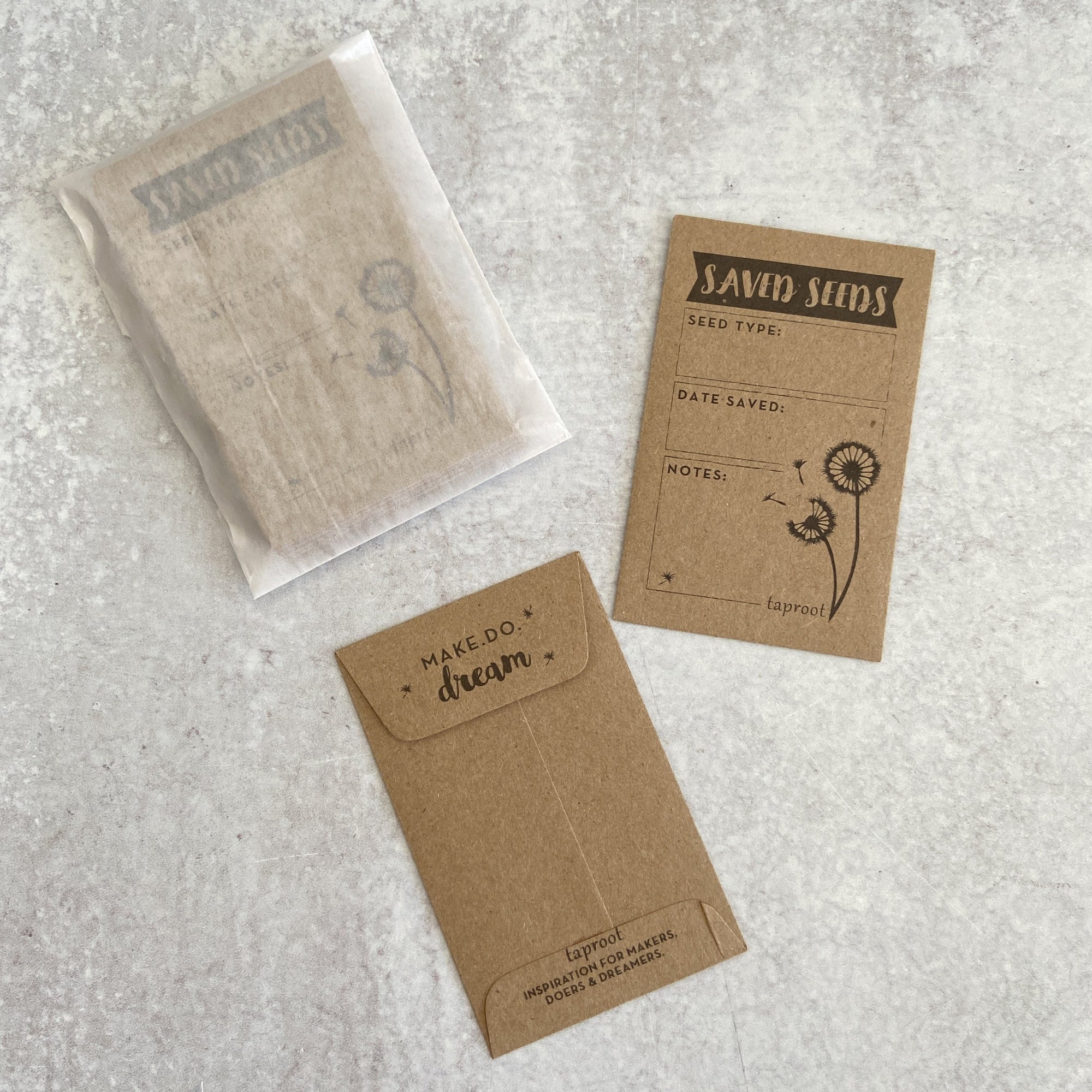 Seed Saving Envelopes - Taproot Magazine