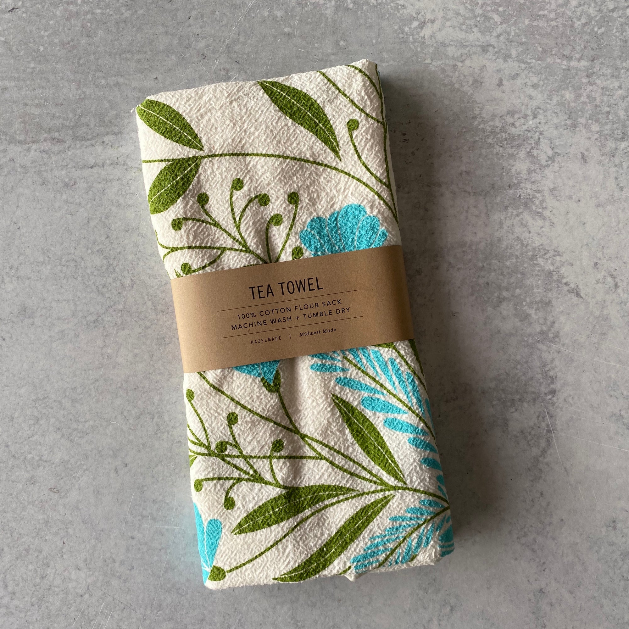 Tea Towel - Mason Jar Bouquet